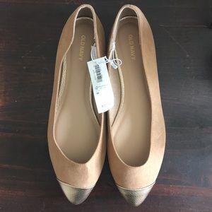 Old Navy Tan Flats.